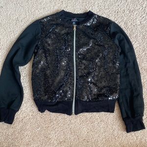 Girls Zip Up Sweater